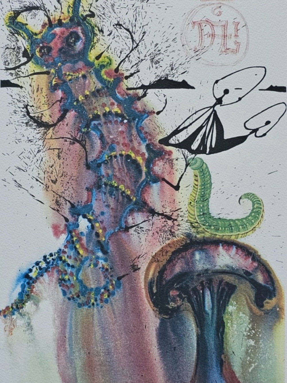 Salvador Dali canvas print Alice in Wonderland 30x40cm
12/13